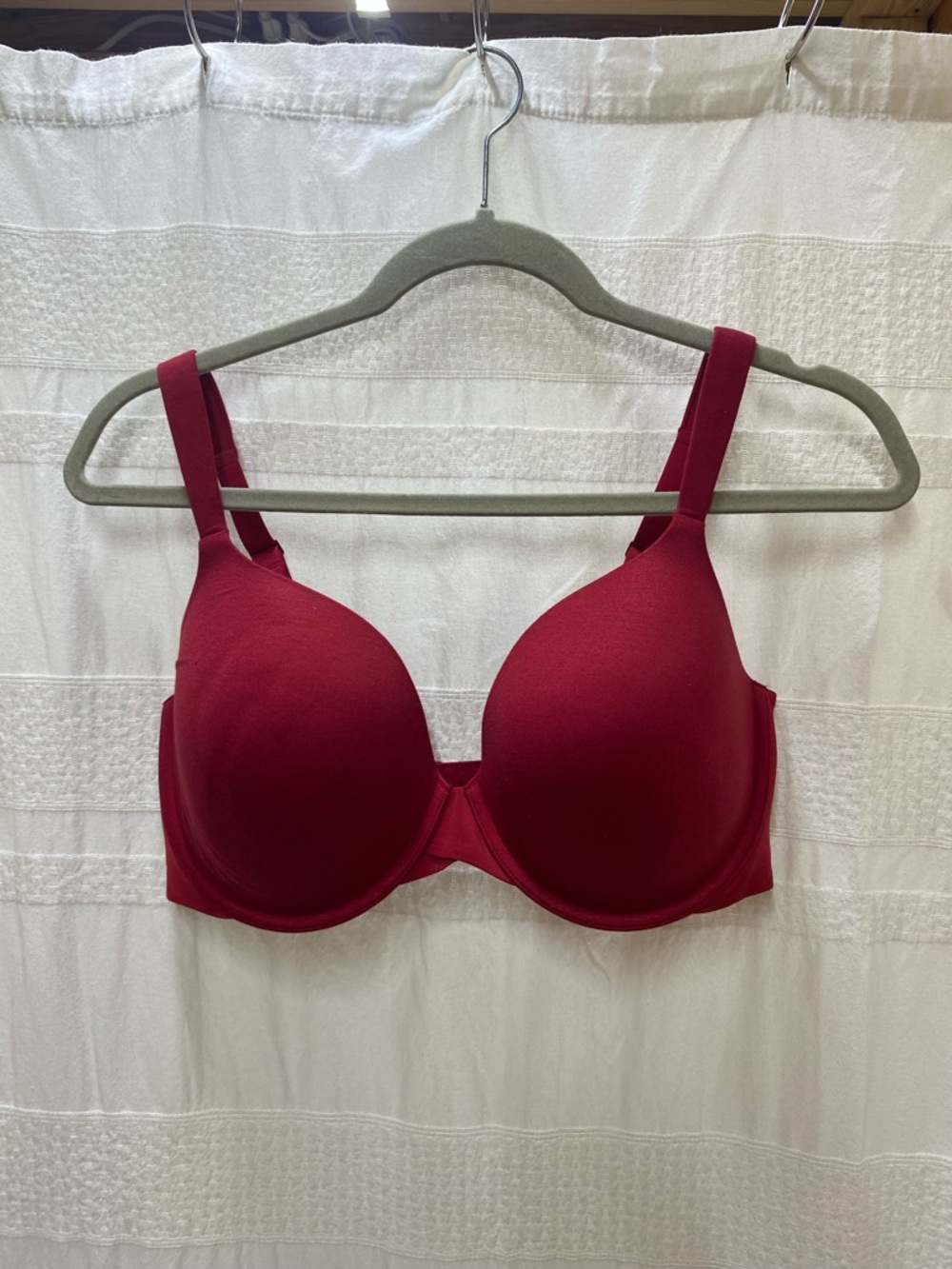 SPANX Seamless T-Shirt Bra in Deep Berry Red